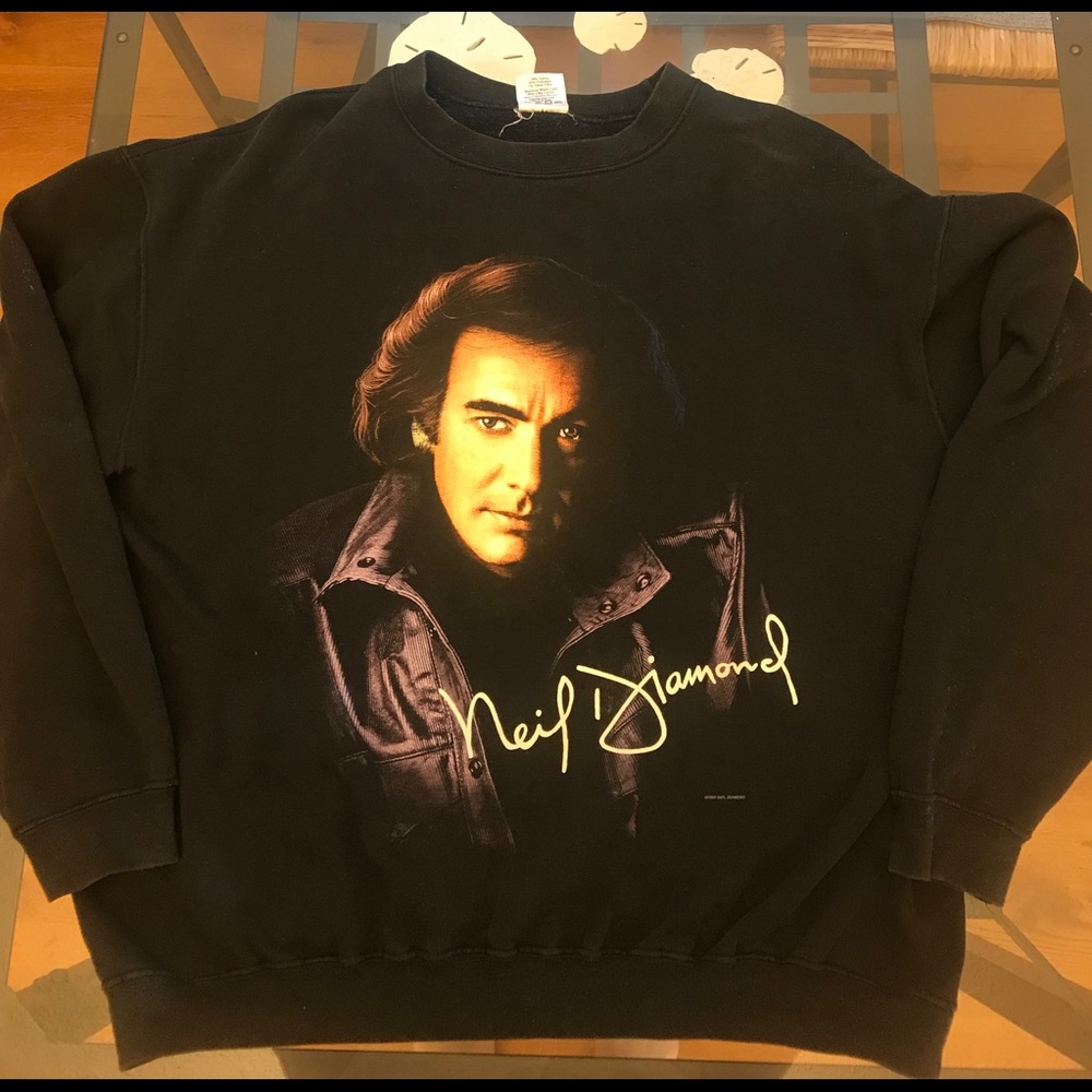 1993 Tour Champ Neil Diamond crewneck